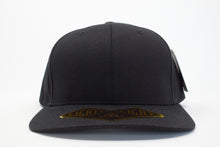 Load image into Gallery viewer, 6 Panel Cotton Curve Cap (Black) #EE105
